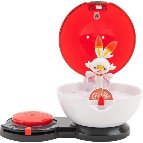Jazwares Pokemon παιχνίδι μάχης 1 τεμ. Surprise Attack Scorbunny and Pokeball JW002724 191726426394