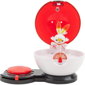 Jazwares Pokemon παιχνίδι μάχης 1 τεμ. Surprise Attack Scorbunny and Pokeball JW002724 191726426394