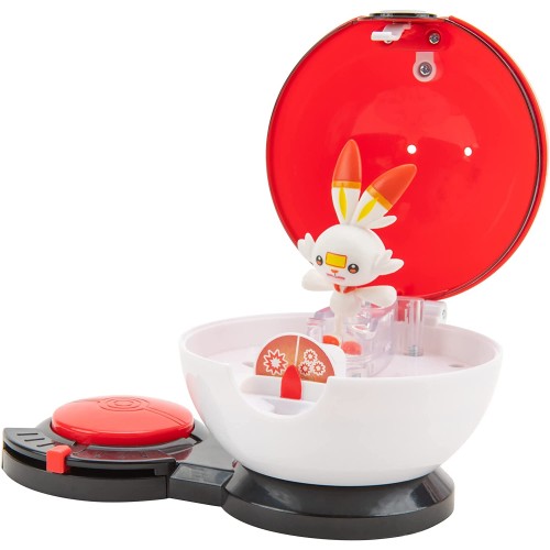 Jazwares Pokemon παιχνίδι μάχης 1 τεμ. Surprise Attack Scorbunny and Pokeball JW002724 191726426394