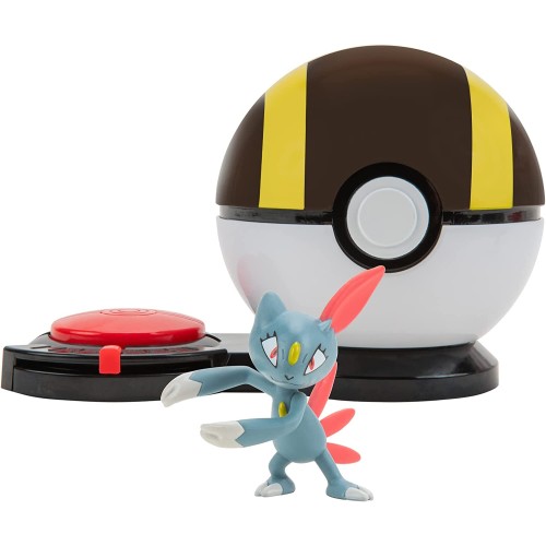 Jazwares Pokemon παιχνίδι μάχης 1 τεμ. Surprise Attack Sneasel and Pokeball JW002724 191726426387