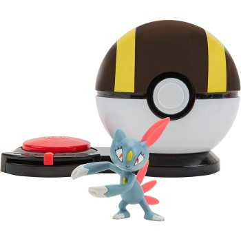 Jazwares Pokemon παιχνίδι μάχης 1 τεμ. Surprise Attack Sneasel and Pokeball JW002724 191726426387