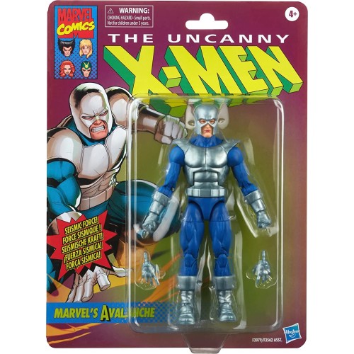 Hasbro Marvel Legends Series X-Men Marvels Avalanche 6-Inch Action Figure Toy, 2 Accessories F3562 / F3979 5010994140625