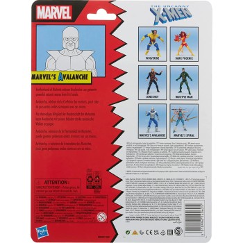 Hasbro Marvel Legends Series X-Men Marvels Avalanche 6-Inch Action Figure Toy, 2 Accessories F3562 / F3979 5010994140625