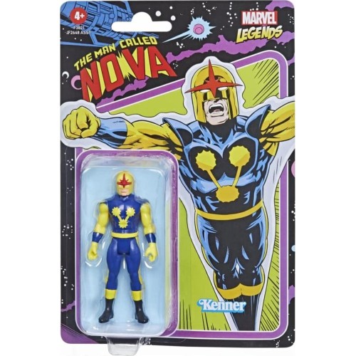 Hasbro Marvel Legends Series 3.75-Inch Retro 375 Collection Marvels Nova Action Fi F2648 / F3821 5010993954490