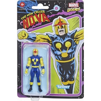 Hasbro Marvel Legends Series 3.75-Inch Retro 375 Collection Marvels Nova Φιγούρα Δράσης F2648 / F3821 5010993954490