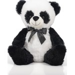 Christakopoulos Plush Panda With Polka Dot Bow 38Cm. 20783 5212007584673