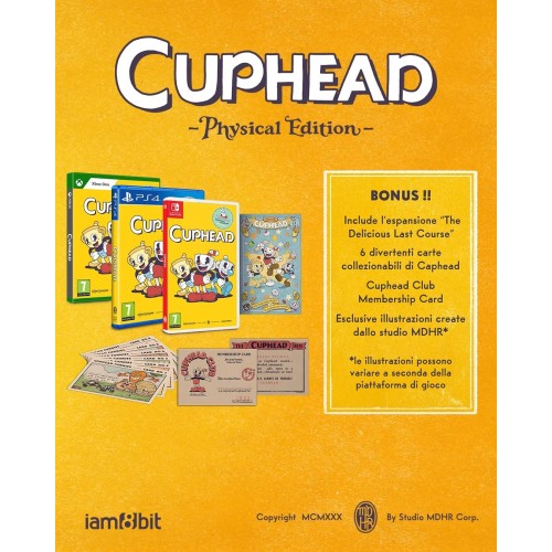 studio mdhr Ps4 Cuphead  811949035486