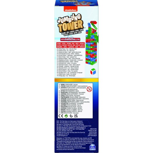 Spin Master Paw Patrol Jumblin Τower Board Game 6035863 778988591529