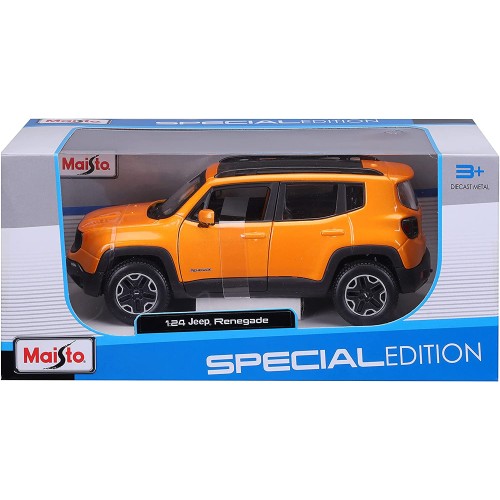 Maisto Special Edition 1 24 Jeep Renegade - Πορτοκαλί 48/31282 090159072201