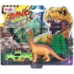 Maisto Fresh Metal Dino Adventure, 4 Assorted Colours 15462 090159154624