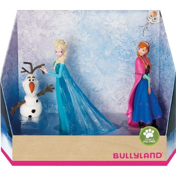 BULLYLAND Walt Disney Frozen Elsa, Anna And Olaf, Lovingly Hand-Painted Figures 13446 4007176134467
