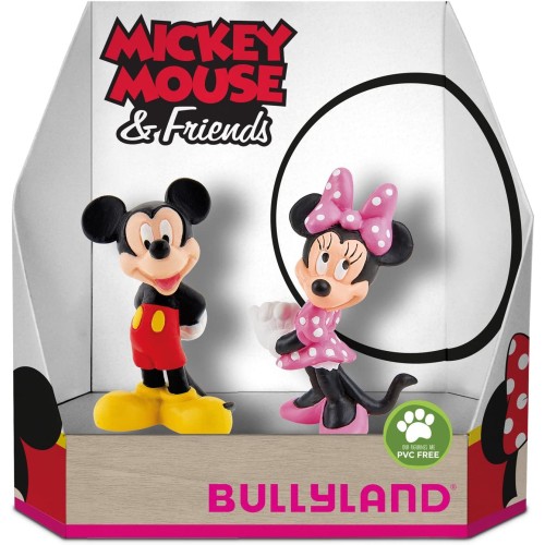 BULLYLAND Μινιατούρες σετ δώρου Mickey και Minnie 15083 4007176150832