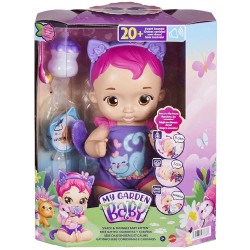 Mattel My Garden Baby Snack And Snuggle Kitten Doll HHP28 194735073788