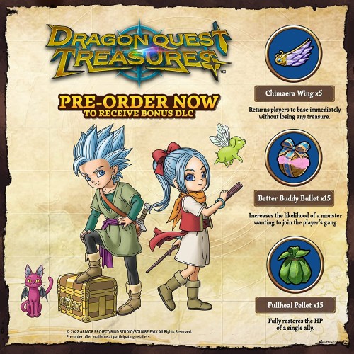 SQUARE ENIX NSW Dragon Quest Treasures  5021290095441