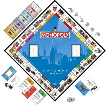 Hasbro monopoly game: friends tv series edition E8714 5010994175214