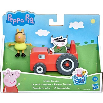 Hasbro Peppa Pig Little Vehicle Οχήματα Και Φιγούρα Μικρό Τρακτέρ F2185 / F4391 5010993933181
