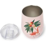 Legami Thermal Glass 325 Ml, Hot And Cold, O 9 Cm, In Double -Layer Stainless Steel And Plastic TUM0004 8054117628338