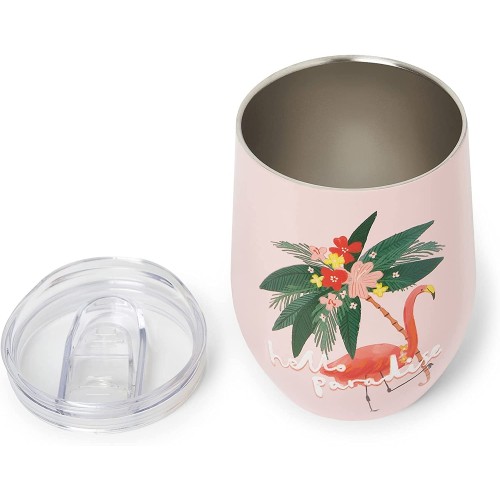 Legami Thermal Glass 325 Ml, Hot And Cold, O 9 Cm, In Double -Layer Stainless Steel And Plastic TUM0004 8054117628338