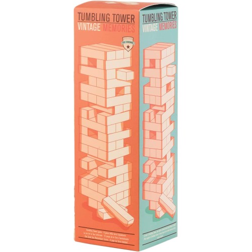 Legami Tumbling Tower Wooden Jenga, Με 48 Ξύλινα Τούβλα TOW0001 8056304486233
