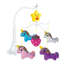 Toys-shop Choice Wind Up Bed Bell With Pony JD009672 6990521096726