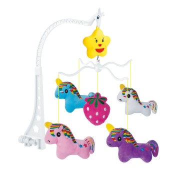 Toys-shop Choice Wind Up Bed Bell With Pony JD009672 6990521096726