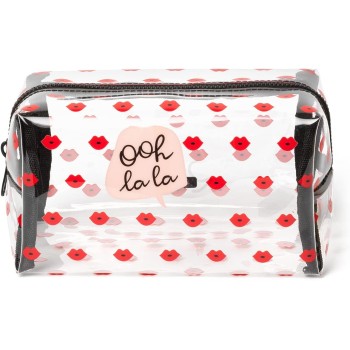 Legami Ties - Trucchi, Makeup Queen, 18X14 Cm, Metal And Tpus, Lips Theme, Large, Zip Closure BBT0003 8054117621865