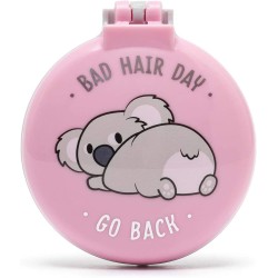Legami Brush With Mirror, Theme, Nice Hair, Bad Hair Day Go Back, Opens And Closes With A Click HB0034 8054320561354