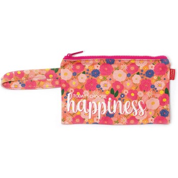 Legami Cotton Pouch - Flowers Fabric Strap, 21.5X14 Cm COZ0003 8054117621803