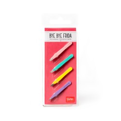 Legami Bye Bye Frida - Mini Tweezer - Set Of 4 TWE0001 8059174831943