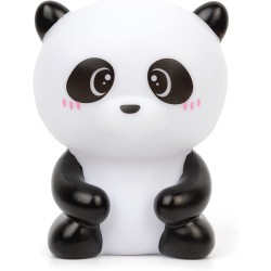 Legami Night Light For Children, 4 Colors, Batteries Included, 20 Hours Of Autonomy, 9X11.5 Cm, Panda Theme NIL0005 805361078219