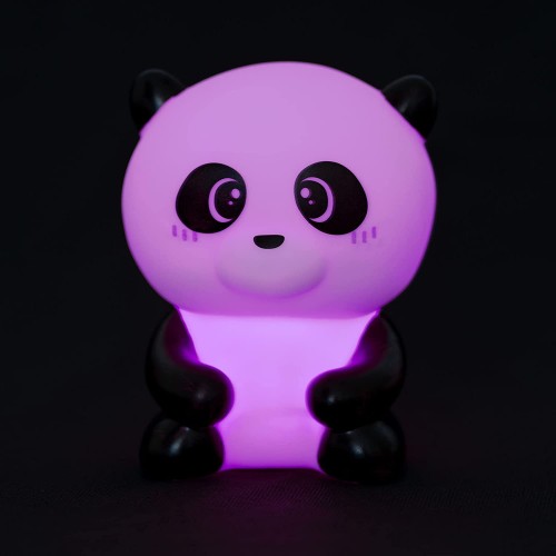 Legami Night Light For Children, 4 Colors, Batteries Included, 20 Hours Of Autonomy, 9X11.5 Cm, Panda Theme NIL0005 805361078219