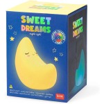 Legami Sweet Dreams Night Light Moon, 4 Χρώματα, Συμπεριλαμβανόμενες Μπαταρίες, 20 Ώρες Αυτονομίας NIL0004 8053610782189