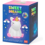 Legami Night Light For Children, 4 Colors, Batteries Included, 20 Hours Of Autonomy, 10.4X11.5 Cm, Unicorn Theme NIL0001 8053610