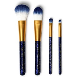 Legami Set Of 4 Makeup Brushes, Oh My Glow!Stars Theme, Includes Powder Brush, Foundation Brush, Eyeshadow Brush MUBS0001 805411