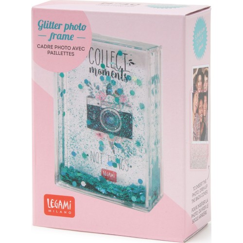 Legami Κορνίζα Πλαστική Glitter 5.4X8.6Cm Glitter Photo Frame Mini Collect Moments GPF0001 8059174834821