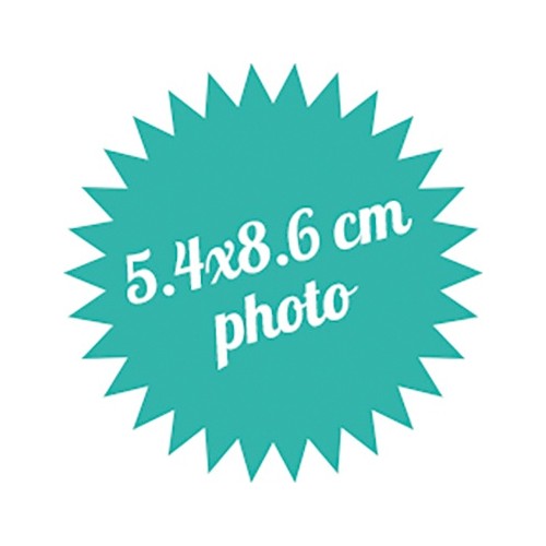 Legami Κορνίζα Πλαστική Glitter 5.4X8.6Cm Glitter Photo Frame Mini Collect Moments GPF0001 8059174834821
