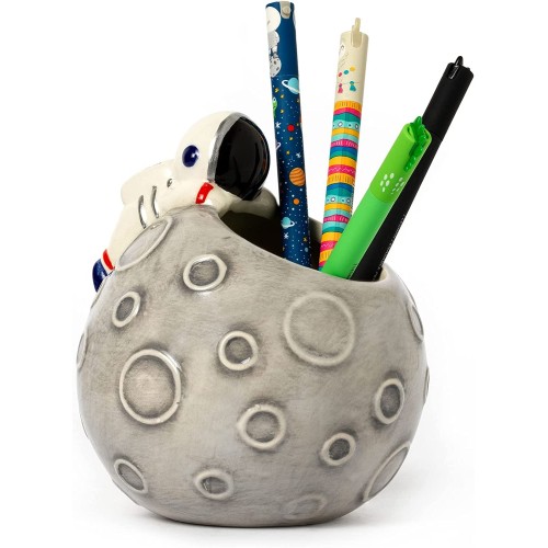 Legami Ceramic Carpels, Desk Friends, 12.5 X 7.5 Cm, Space Theme, Desk, Hand Painted PHS0001 8054117620127