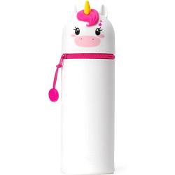 Legami Kawaii 2-In-1 Soft Silicone Κασετίνα Σιλικόνης Unicorn Κλείσιμο Φερμουάρ 6,3 Cm, Μονόκερος Θέμα KA0005 8053610781793