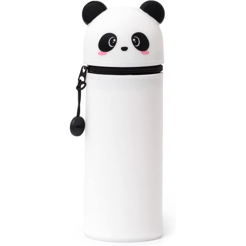 Legami Kawaii Bonds Case 2 Σε 1 Μαλακή Μολυβοθήκη Σιλικόνης, Panda Άσπρη KA0001 8054117620264
