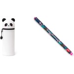 Legami Kawaii Bonds Case 2 In 1 In Soft Silicone, Panda And Penna Gel Erase KA0001 8054117620264