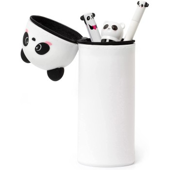 Legami Kawaii Bonds Case 2 In 1 In Soft Silicone, Panda And Penna Gel Erase KA0001 8054117620264