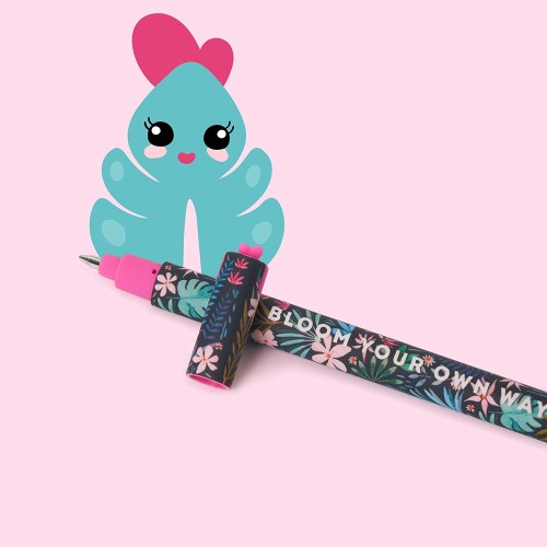 Legami Kawaii Bonds Case 2 In 1 In Soft Silicone, Panda And Penna Gel Erase KA0001 8054117620264