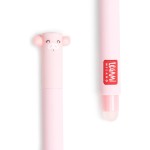 Legami Στυλό Gel 0.7mm με Ροζ Mελάνι Piggy Γουρουνάκι  EP0008 8052461965857