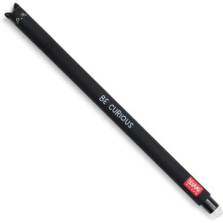 Legami Στυλό Rollerball 0.7mm με Μαύρο Mελάνι Erasable Black Cat EP0005 8051739306873
