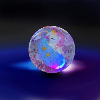 Legami Φωτεινή αναπηκτική μπάλα Light-Up Bouncy Ball - Unicorn Μονόκερος BOB0001 8059174834746
