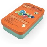 Legami - Glass Marbles, Glass Marbles, Contains 20 Marbles And 1 Biglione, Vintage Memories, To Be Used On Each Surface, Ticket 