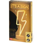 Legami It S A Sign Neon Effect Led Lamp Flash Επιτραπέζιο Διακοσμητικό Φωτιστικό Neon Μπαταρίας σε Κίτρινο Χρώμα LL0004 80543205