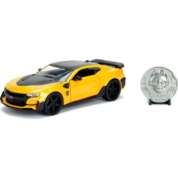 Jada Toys Transformers Bumblebee 1 24 Chevy Camaro Yellow 253115002 4006333065477