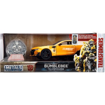 Jada Toys Transformers Bumblebee 1 24 Chevy Camaro Yellow 253115002 4006333065477