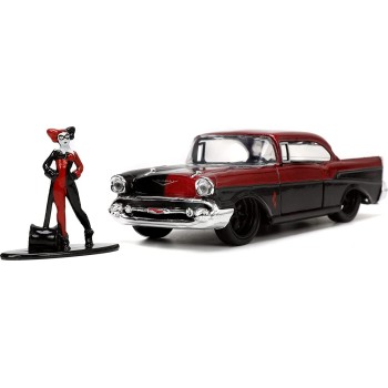 Jada Toys Harley Quinn 1957 Chevy Bel Air 1 32 253253014 4006333081385